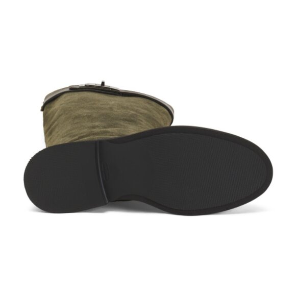 NAPOLEONI Made In Italy Suede High Shaft Boots - Picture 3 of 3